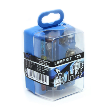 Electronice si electrice auto - Set becuri + sigurante Kraftmann, H4, 12V