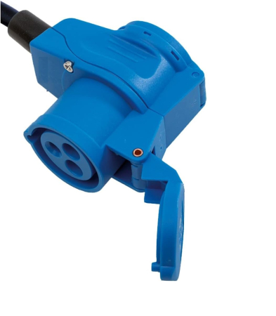 Set cabluri alimentare camping CEE - adaptor CEE la Schuko + cablu prelungitor 15 m, 230 V, 16 A [4]