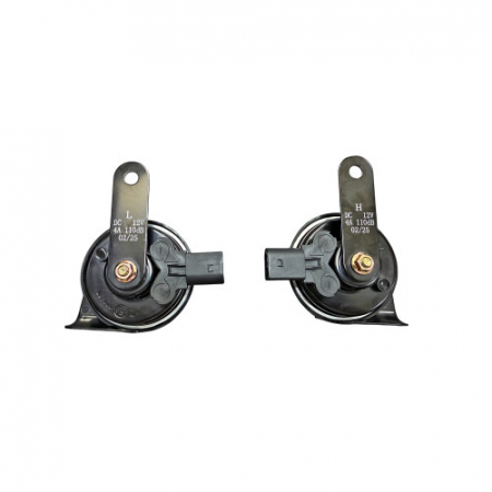 Set Claxoane Bitonale Premium 12V cu Mufe Compatibil Audi, VW, Seat, Skoda, Porsche Cod: ART137F+ART210 [2]