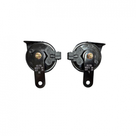 Set Claxoane Bitonale Premium 12V cu Mufe Compatibil Dacia, Renault, Peugeot, Citroen [2]