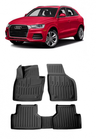 Audi - Set Covorase Auto Cauciuc dedicate Audi Q3 (8U) (2011-2019)
