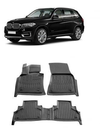 BMW - Set Covorase Auto Cauciuc dedicate  Bmw X5 (F15) (2013-2018)