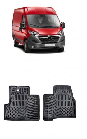 Citroen - Set Covorase Auto Cauciuc dedicate Citroen Jumper III (2006-2016)