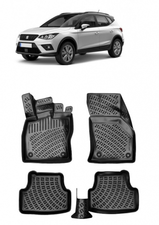 Seat - Set covorase  auto cauciuc dedicate  SEAT ARONA 3D (2017-2021)
