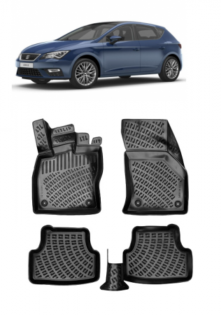Seat - Set Covorase Auto Cauciuc dedicate Seat Leon III (2012-2020)