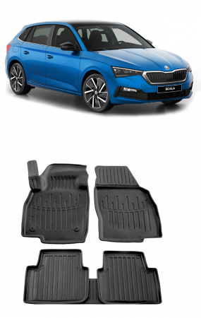 Skoda - Set Covorase Auto Cauciuc Umbrella Pentru Skoda Scala (2019-2025)
