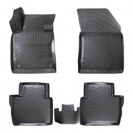 Peugeot - Set Covorase Auto Cauciuc Fit Peugeot 508 II 3D (2018-2022) - 5 Pcs