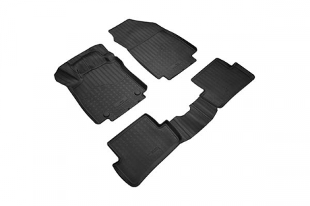 Set covorase auto cauciuc FIT RENAULT CLIO IV 3D (2012 - 2019) - 5 buc [1]