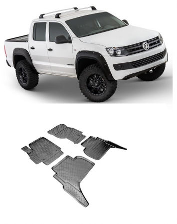 Volkswagen - Set covorase auto cauciuc  VOLKSWAGEN AMAROK (2010 - 2022)