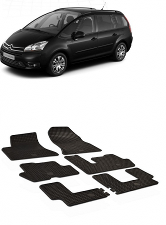Citroen - Set Covorase Auto Cauciuc Pentru Citroen C4 Grand Picasso (2007-2015)