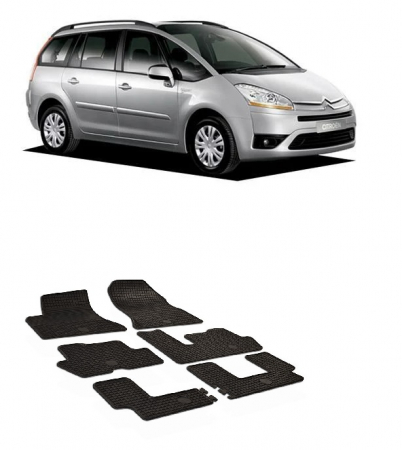 Citroen - Set Covorase Auto Cauciuc Pentru Citroen C4 Picasso (2007-2013)