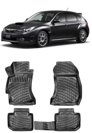 Subaru - Set Covorase Auto Cauciuc Tavita Subaru Impreza III (2007-2014)