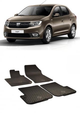 Dacia - Set covorase auto cauciuc DACIA Logan  (2012 - 2020)