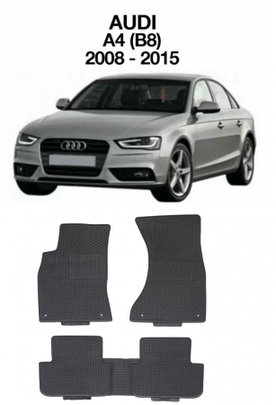 Audi - Set Covorase Auto Cauciuc Umbrella Pentru Audi A4 (B8) (2009-2016)