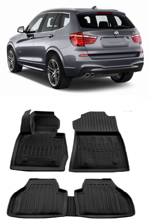 BMW - Set Covorase Auto Cauciuc dedicate Bmw X3 (F25) (2010-2017)
