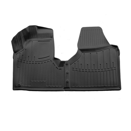 Accesorii pentru interior - Set covorase auto tip tavita cauciuc dedicate CITROEN JUMPY II (2007-2016) (1+1)