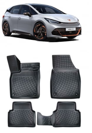 Noutati Real Auto - Set Covorase Auto Cauciuc Umbrella Pentru Cupra Born 2021-2024