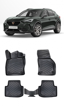 Noutati Real Auto - Set Covorase Auto Cauciuc Umbrella Pentru Cupra Formentor 2020-2024