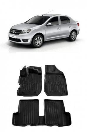 Dacia - Set Covorase Auto Cauciuc Umbrella Pentru Dacia Logan II (2012-2020)
