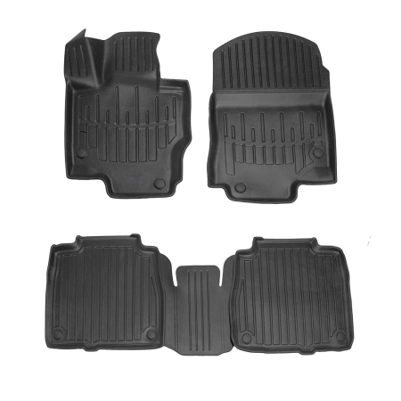 Accesorii pentru interior - Set covorase auto tip tavita cauciuc dedicate MERCEDES BENZ X167 GLS (2019-)