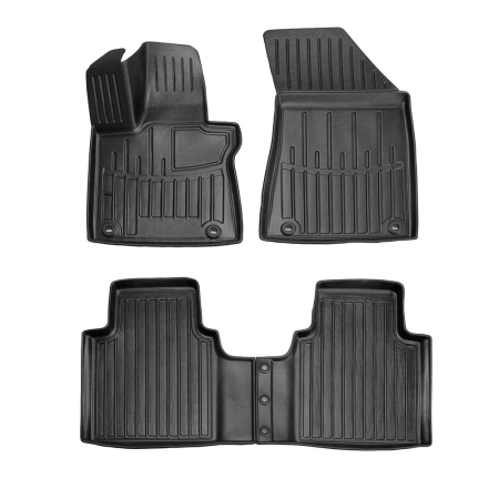 Accesorii pentru interior - Set covorase auto tip tavita cauciuc dedicate MG HS (VERSIUNEA BENZINA) (2024-)
