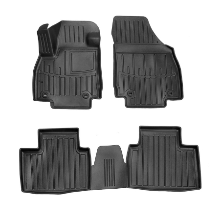 Accesorii pentru interior - Set covorase auto tip tavita cauciuc dedicate MG ZS (HYBRID) (2024-)