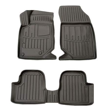 Opel - Set Covorase Auto Cauciuc dedicate Opel Corsa F (2019-)