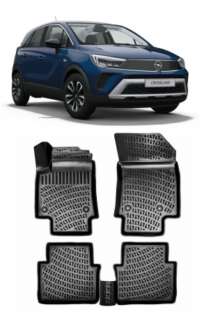 Opel - Set Covorase Auto Cauciuc Umbrella Pentru Opel Crossland 2020-2024