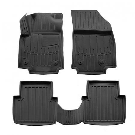 Opel - Set Covorase Auto Cauciuc dedicate Opel Crossland X (2017-2024)