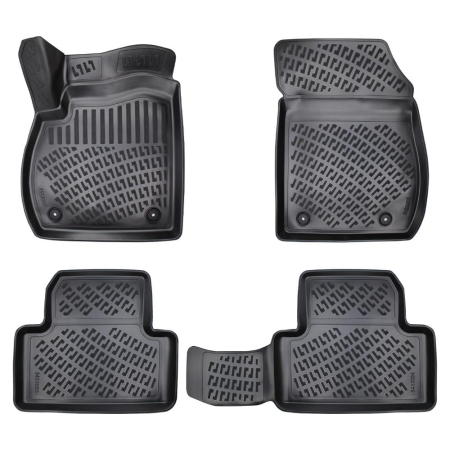 Covorase auto dedicate din cauciuc - SET COVORASE AUTO CAUCIUC UMBRELLA PENTRU OPEL ZAFIRA TOURER C 2011-2019