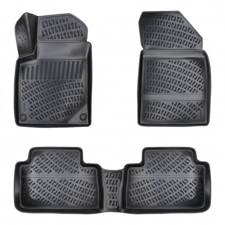 Set Covorase Auto Cauciuc Dedicate Peugeot 407 2003-2010 [4]
