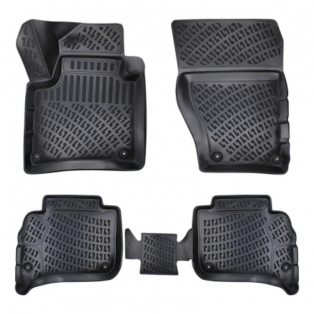 Porsche - Set Covorase Auto Cauciuc Umbrella Pentru Porsche Cayenne II 2011-2017