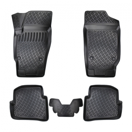 Noutati Real Auto - Set Covorase Auto Cauciuc Umbrella Pentru Skoda Fabia I (1999-2007)