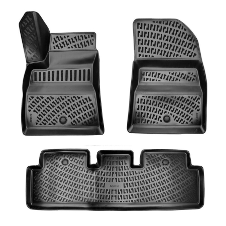 Accesorii pentru interior - Set covorase auto din cauciuc dedicate  TESLA MODEL 3 2017-2023