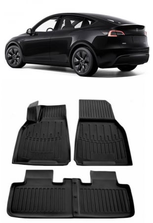 TESLA - SET COVORASE AUTO CAUCIUC  TESLA MODEL Y (2019)