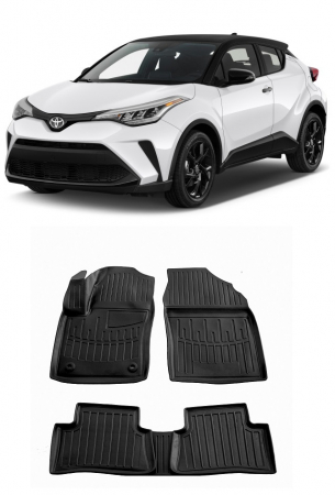 Toyota - Set Covorase Auto Cauciuc Umbrella Pentru Toyota C-Hr (2016-2023)