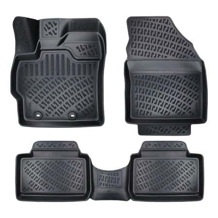 Accesorii pentru interior - Set covorase auto din cauciuc dedicate  TOYOTA YARIS 4 XP210 (2020-2024)
