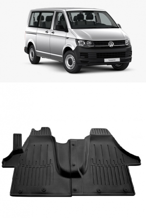 Volkswagen - Set Covorase Auto Cauciuc Umbrella Pentru Volkswagen T6 (2015-2021) (1+2)