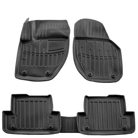Accesorii pentru interior - Set covorase auto tip tavita cauciuc dedicate VOLVO V40 (2012-2019)