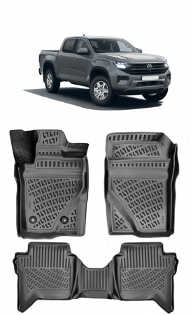 Volkswagen - Set Covorase Auto Cauciuc Umbrella Pentru Vw Amarok II 2023-2024