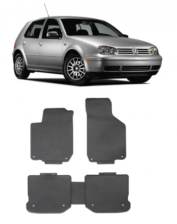 Set Covorase Auto Cauciuc dedicate Vw Golf IV (1997-2010) [0]