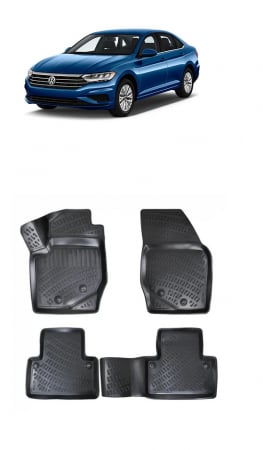 Volkswagen - Set Covorase Auto Cauciuc Umbrella Pentru Vw Jetta VII 2018-2024