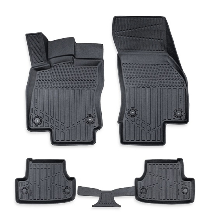 Set covorase auto cauciuc VOLKSWAGEN T - ROC 3D (2017 - 2021) - 5 buc [1]