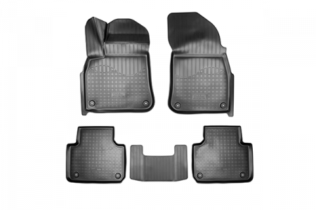 Set covorase auto cauciuc VOLKSWAGEN TOUAREG III 3D (2018 - 2021) - 5 buc [1]