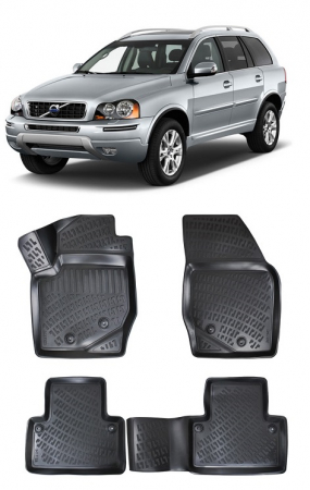 Volvo - Set Covorase Auto Cauciuc  Volvo Xc-90 (II) (2002-2014)