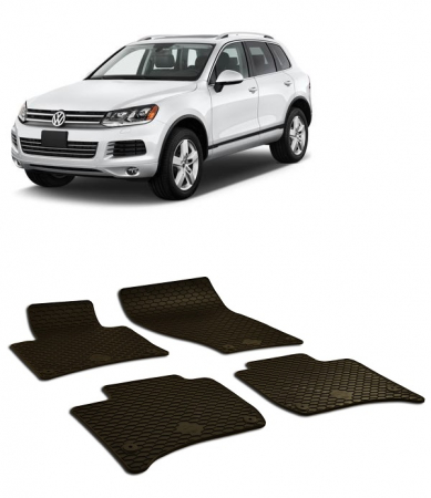 Volkswagen - Set covorase auto cauciuc VW TOUAREG (2010 - 2018)