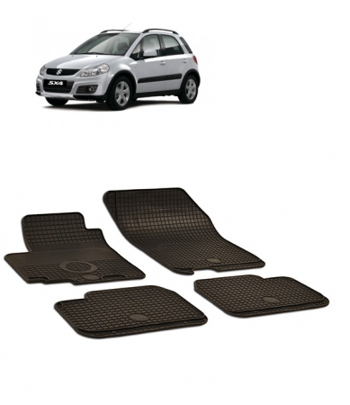 Suzuki - Set covorase auto din cauciuc  dedicate SUZUKI Sx-4 (2006 - 2017)