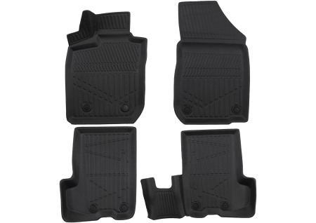 Accesorii pentru interior - Set covorase auto din cauciuc tip tavita 3D DACIA LOGAN III EU (sedan) 2021-2026