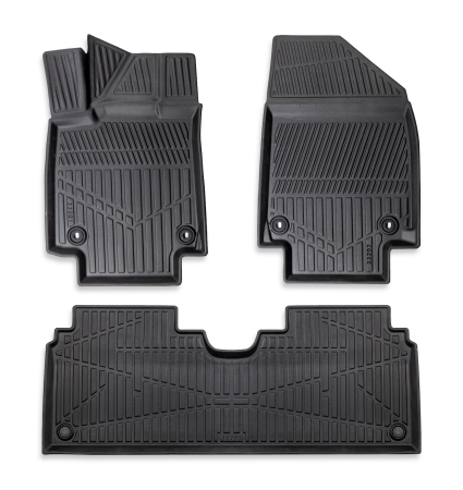 Covorase auto dedicate din cauciuc - Set covorase auto din cauciuc tip tavita 3D pentru HYUNDAI IONIQ 6 2024+