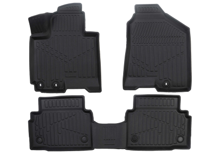 Covorase auto dedicate din cauciuc - Set covorase auto din cauciuc tip tavita 3D pentru KIA Sportage III 2010-2016